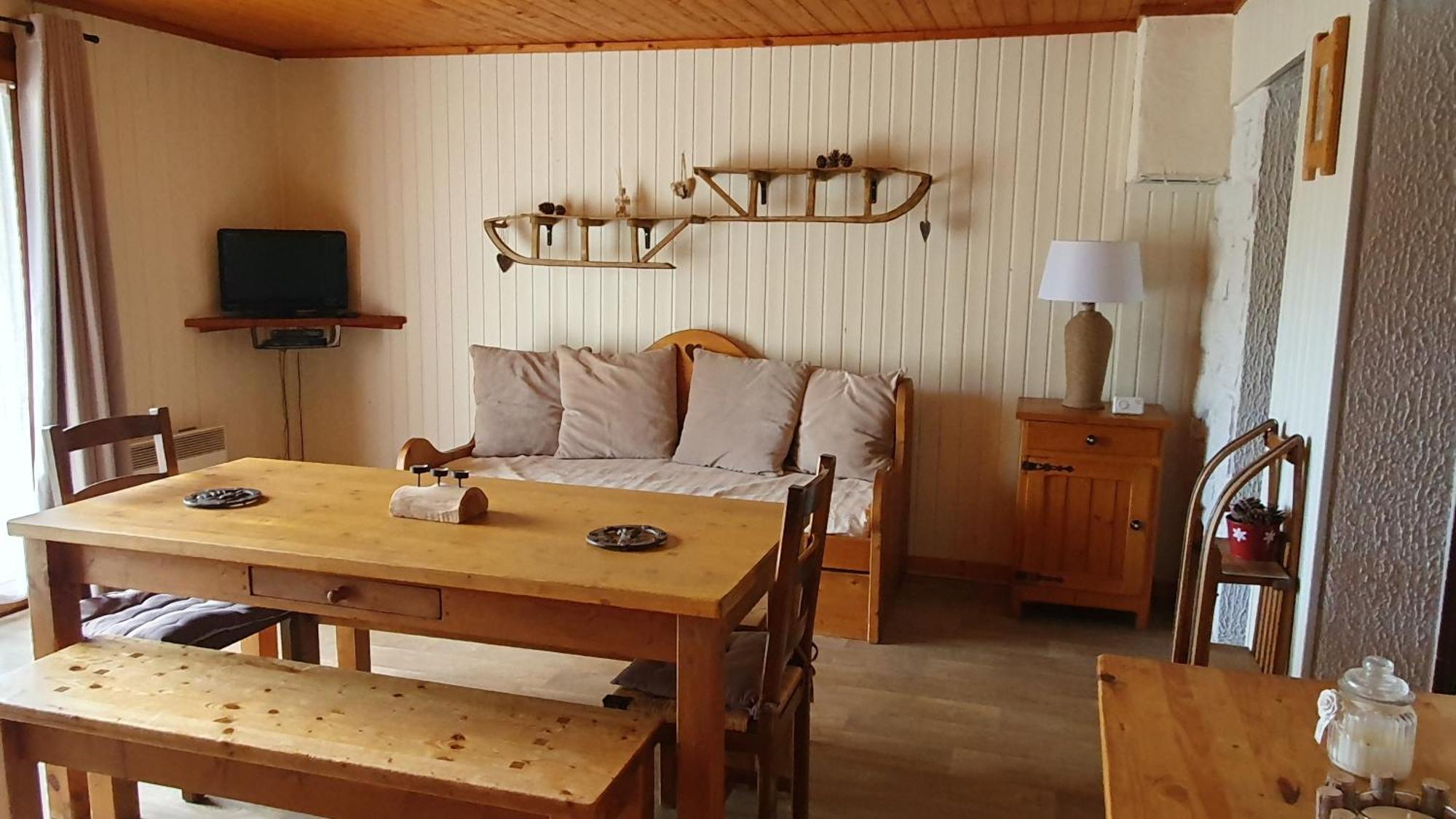 Appartement L'Edelweiss à Aillon-le-Jeune Chambre photo