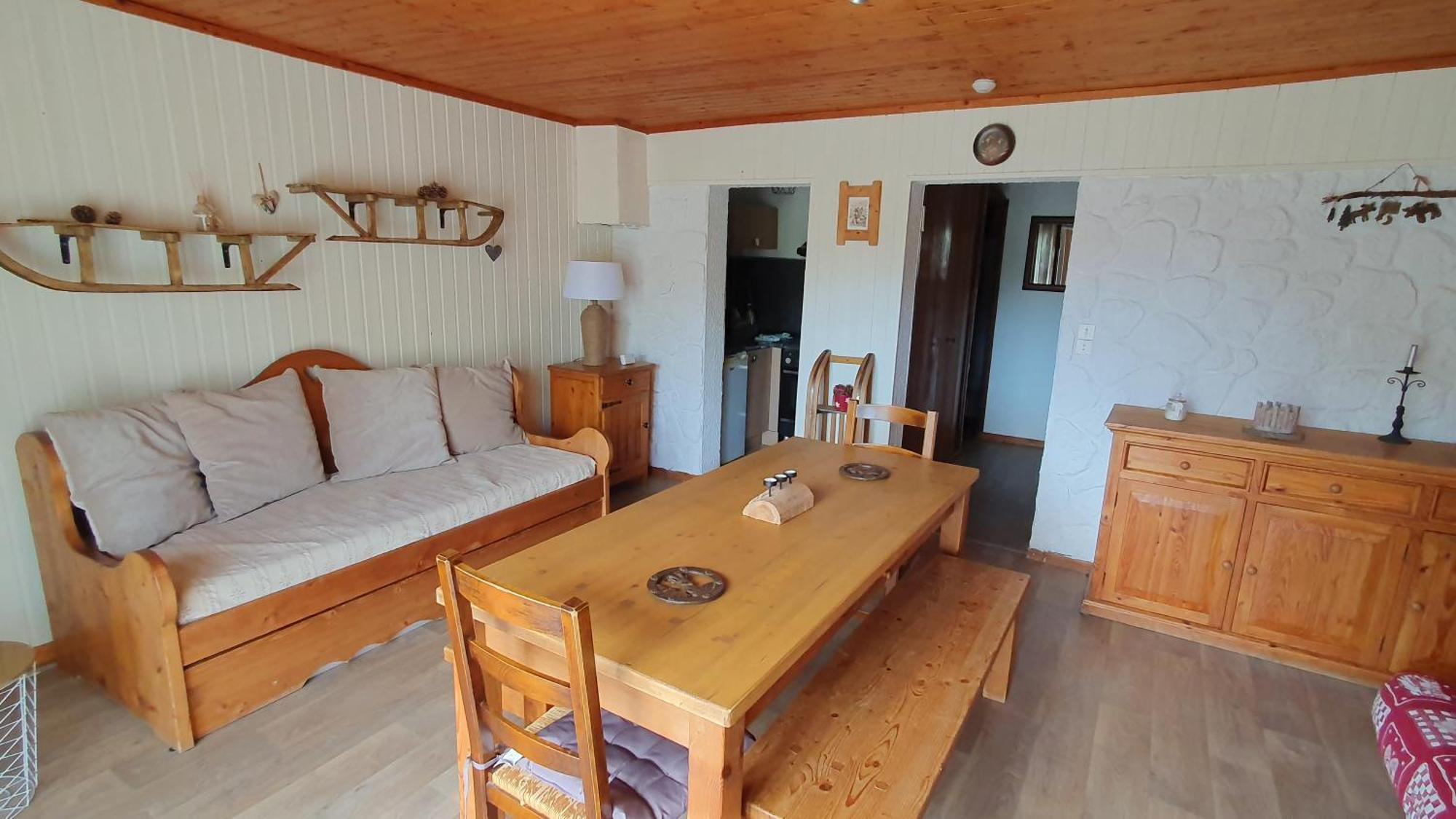 Appartement L'Edelweiss à Aillon-le-Jeune Chambre photo