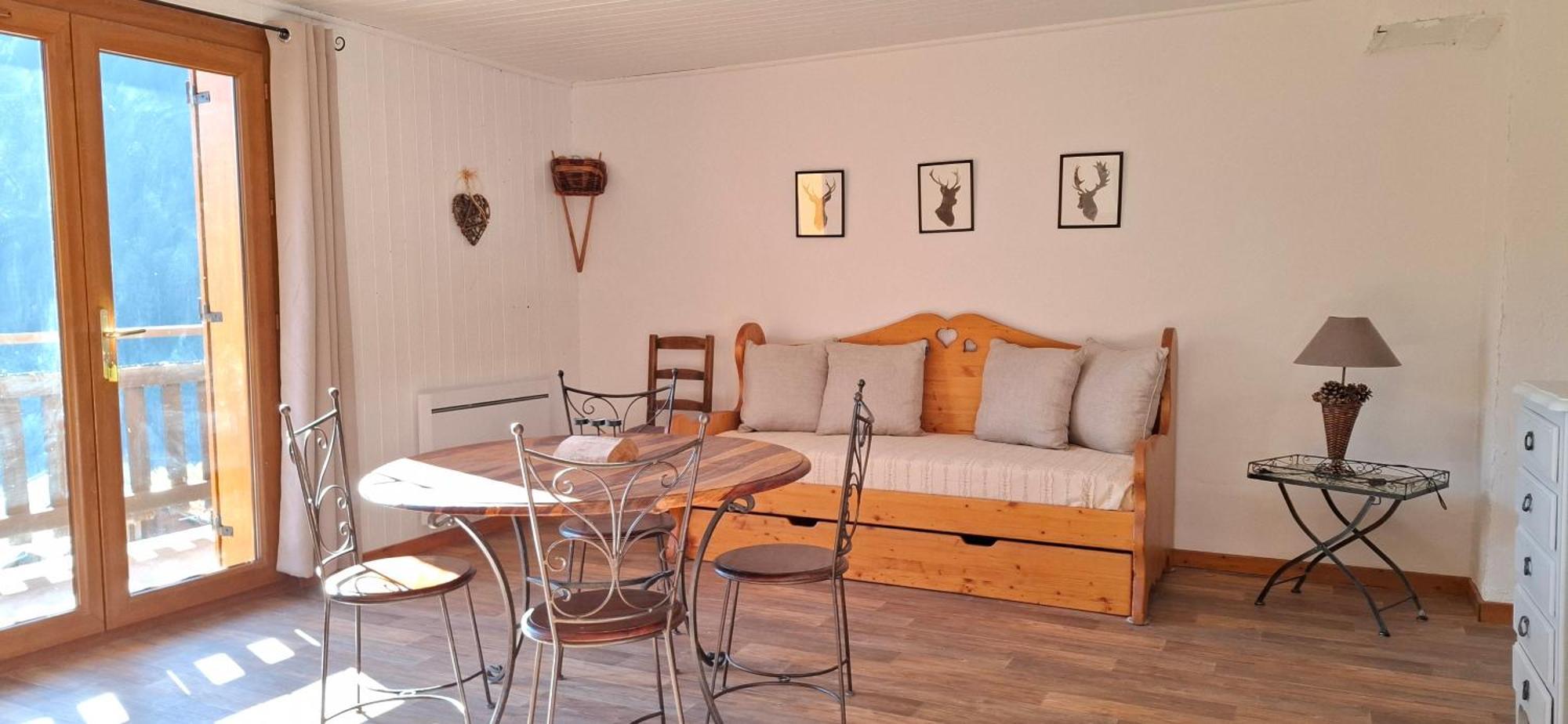 Appartement L'Edelweiss à Aillon-le-Jeune Chambre photo