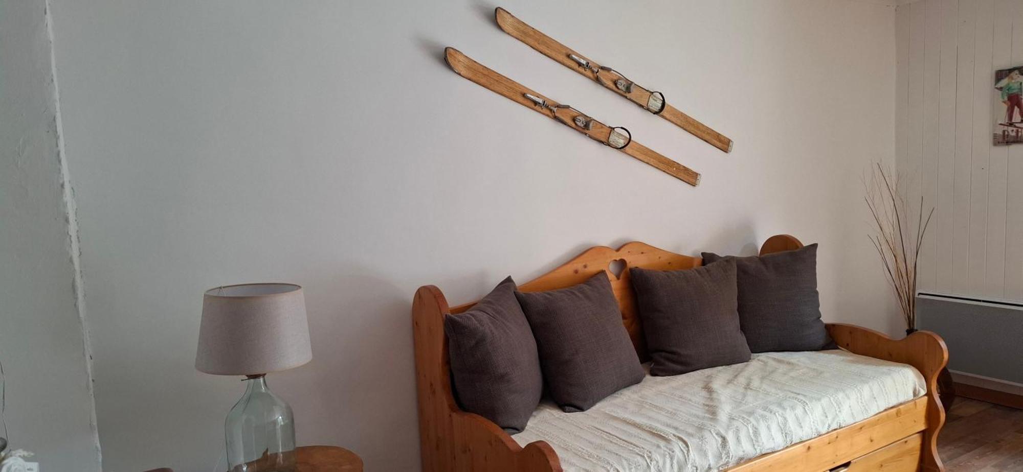 Appartement L'Edelweiss à Aillon-le-Jeune Chambre photo
